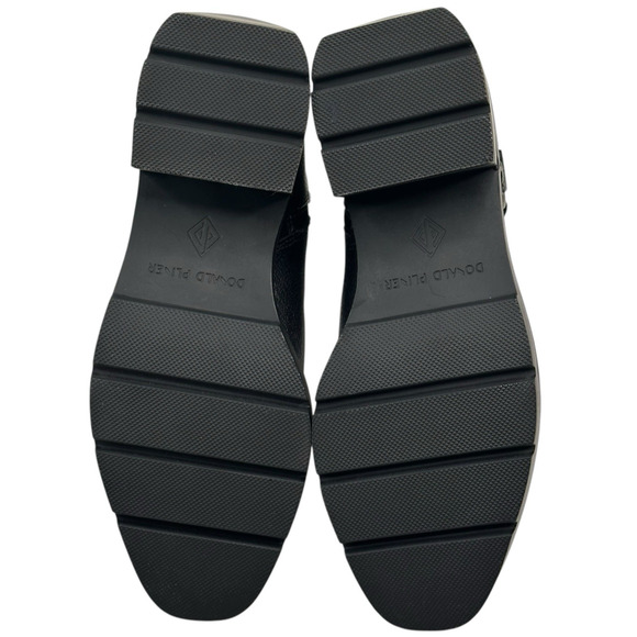 Donald Pliner Mai Womens Black Leather Moto Booties Harness Size 7.5M New $298 - Picture 12 of 12